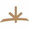 Ekena Millwork Alberta Smooth Timber Gable Bracket, Western Red Cedar, 96"W x 36"H x 1 1/2"D x 5 1/2"F, 9/12 Pitch GBW096X36X0206ALB00SWR - alternate 2
